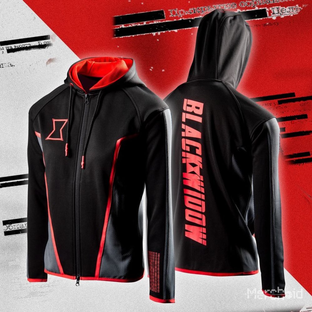 Merchoid Black Widow Tech Hoodie